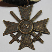 War Merrit Cross 2nd Class with Swords and Ribbon